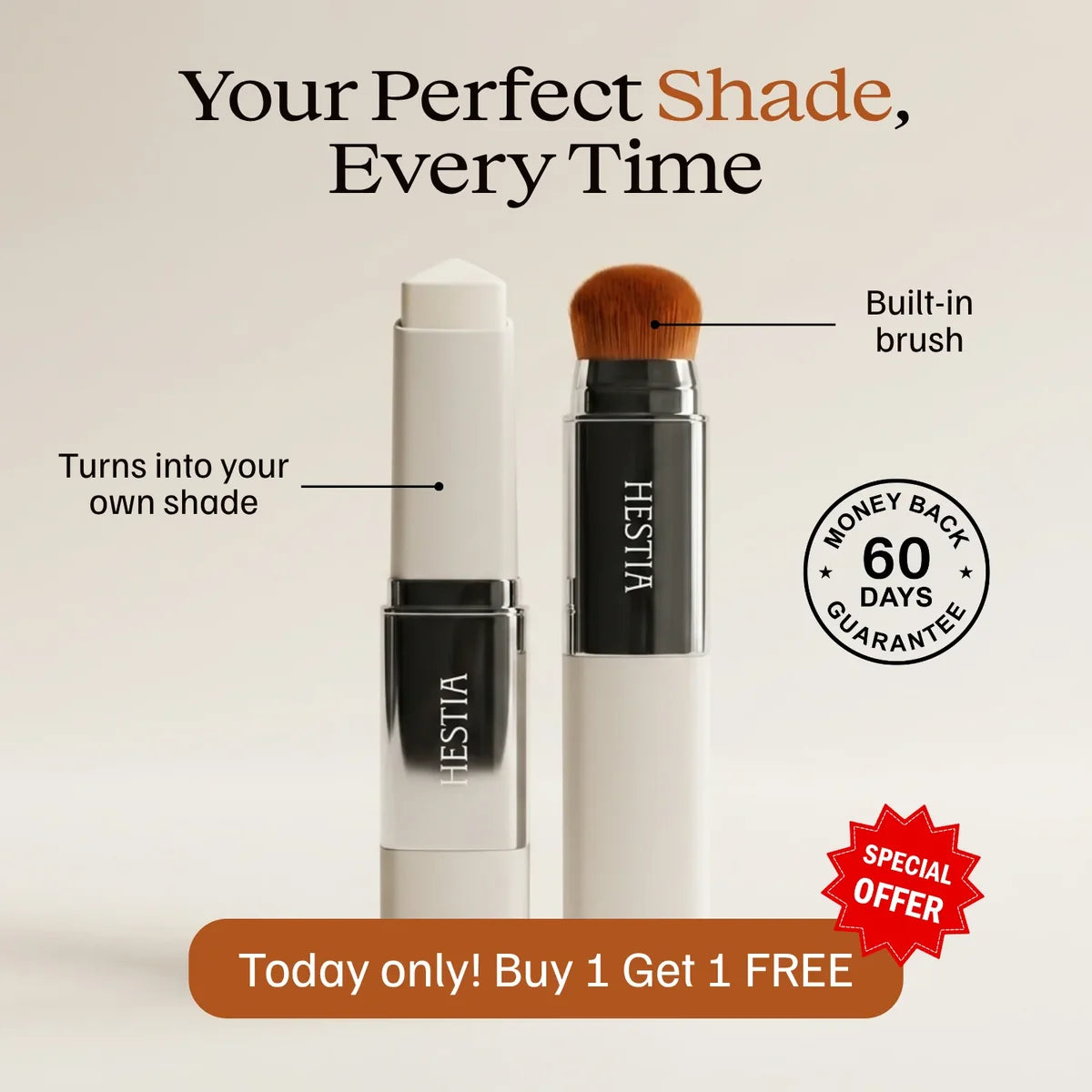 ByFemale® Color-Changing Foundation Stick